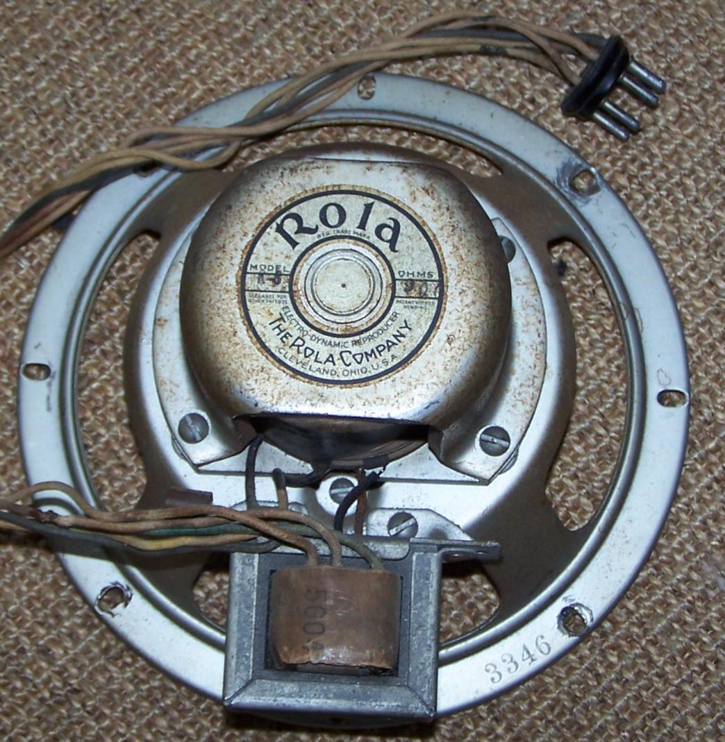 vintage rola speakers